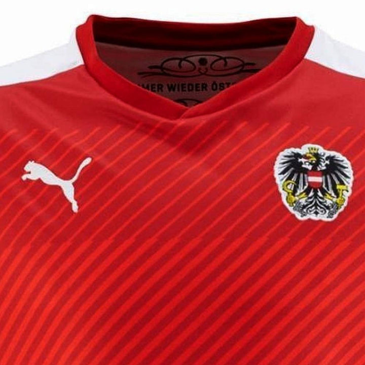 Austria national team Home soccer jersey 2017 - Puma