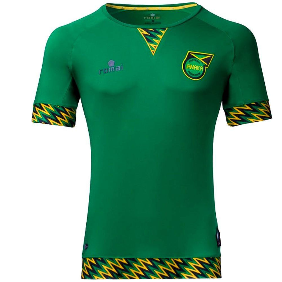 Jamaica national team Away soccer jersey 2016 - Romai - SoccerTracksuits.com