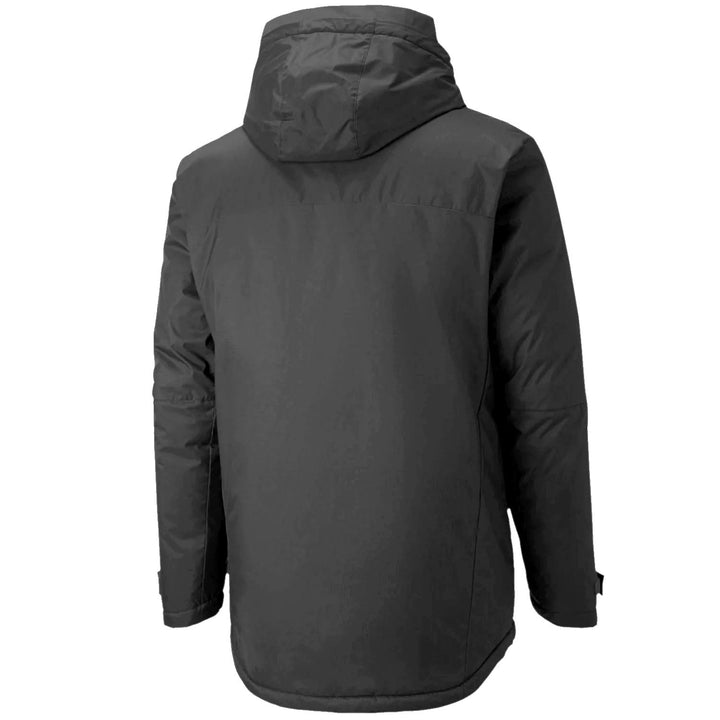Manchester City soccer bench padded jacket 2021 grey - Puma