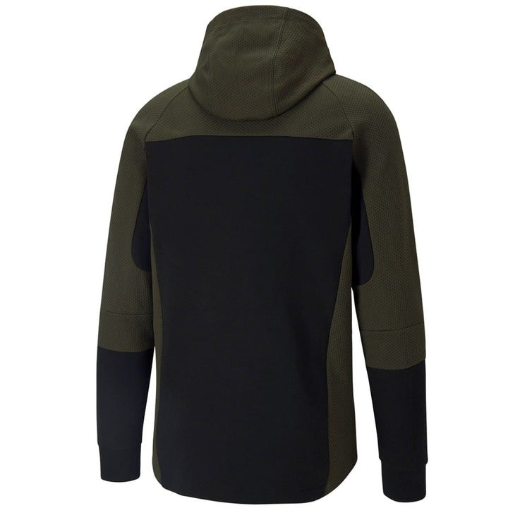 Manchester City Evostripe hooded presentation tracksuit 2021 green - Puma