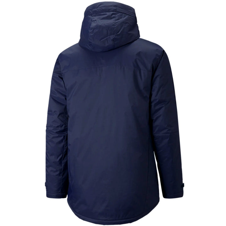 Manchester City soccer bench padded jacket 2021/22 navy - Puma