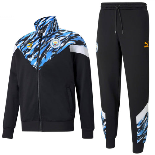 Manchester City Iconic Fans Präsentation Fußball-Trainingsanzug 2021 - Puma