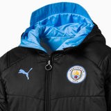 Manchester City soccer training bench reversible jacket 2019/20 - Puma - SoccerTracksuits.com