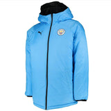 Manchester City soccer training bench reversible jacket 2019/20 - Puma - SoccerTracksuits.com