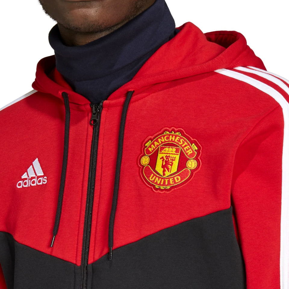United Casual 3S hooded tracksuit 2021/22 Adidas –