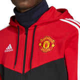 Manchester United Casual 3S hooded presentation tracksuit 2021/22 - Adidas