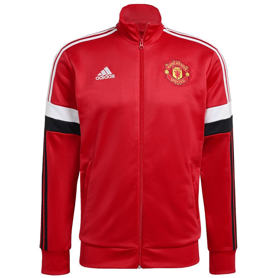 Manchester United Casual 3S presentation Soccer tracksuit 2021/22 - Adidas