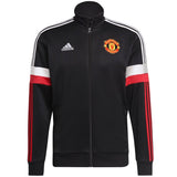 Manchester United Casual 3S black presentation tracksuit 2021/22 - Adidas