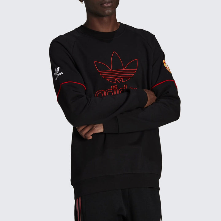 Manchester United crew Originals presentation tracksuit 2022 - Adidas