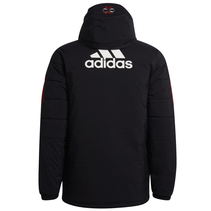 Manchester United soccer retro bench padded jacket 2022 - Adidas