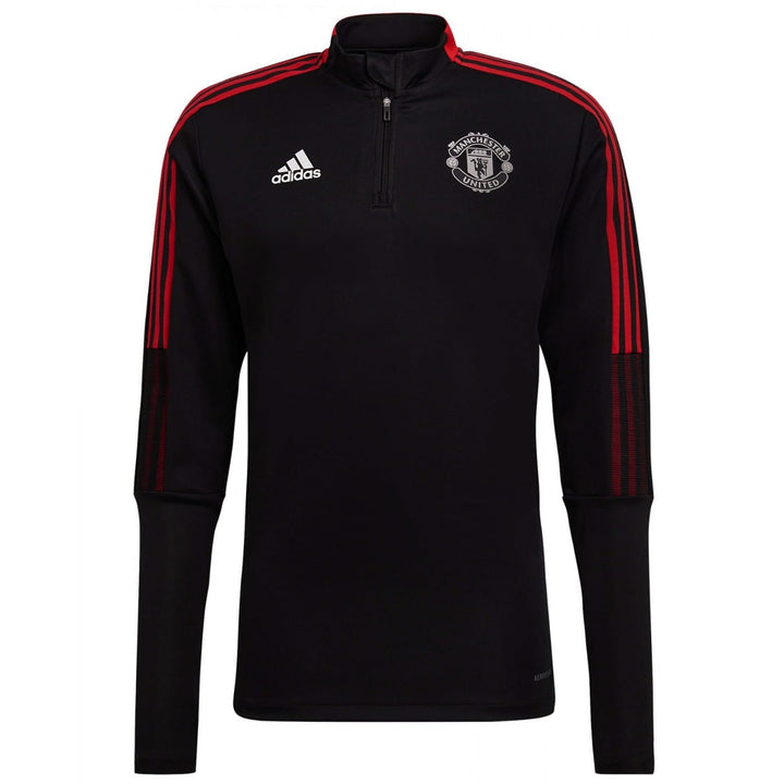 Manchester United black training technical tracksuit 2021/22 - Adidas