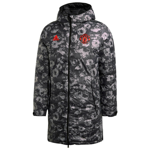 Manchester United soccer down padded long jacket 2019/20 - Adidas