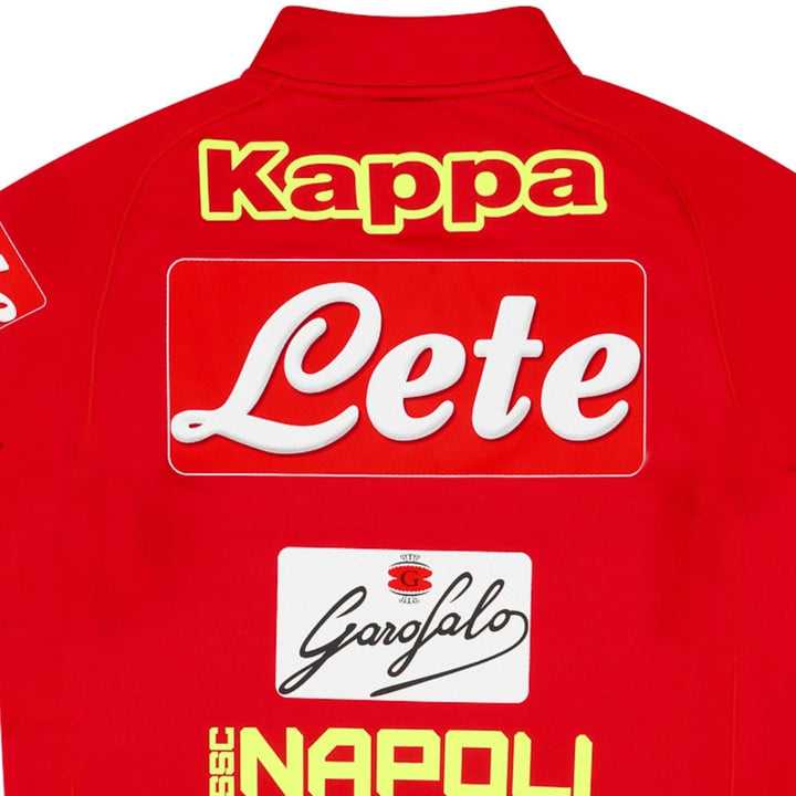 SSC Napoli red/black training technical tracksuit 2018/19 - Kappa
