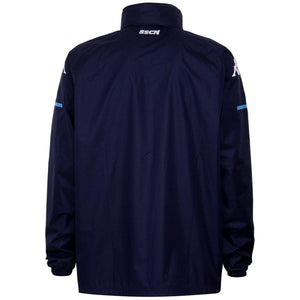 SSC Napoli soccer training rain jacket 2020/21 - Kappa - SoccerTracksuits.com