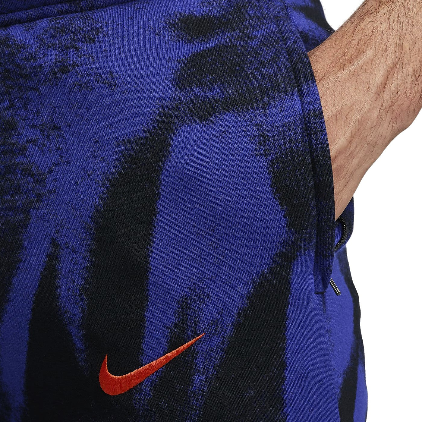 Netherlands blue/black camo Casual fleece 2022/23 - Nike – SoccerTracksuits.com