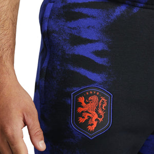 Netherlands blue/black camo Casual fleece tracksuit 2022/23 - Nike