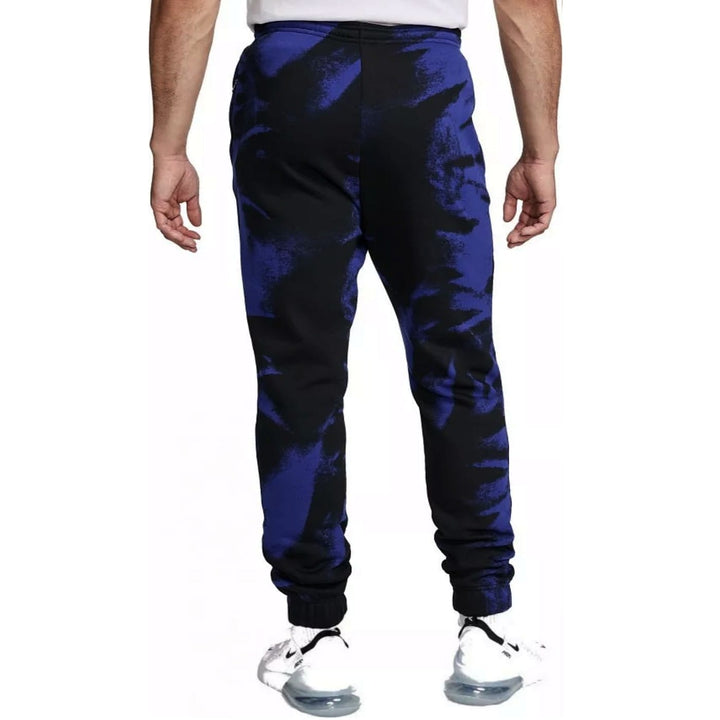 Netherlands blue/black camo Casual fleece tracksuit 2022/23 - Nike