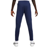 Back view of navy blue Chelsea training tracksuit 2022 2023 pants with quilted detail