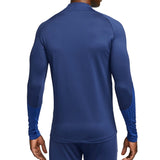 Back view of Nike France training tracksuit 2022 showcasing a sleek design with fitted sleeves