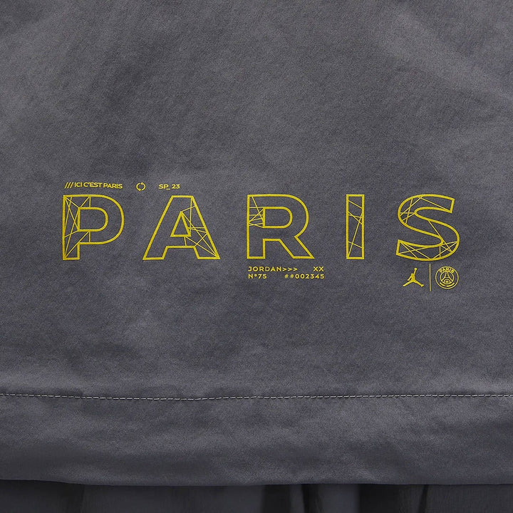 Jordan x PSG grey woven presentation tracksuit 2022/23 - Jordan