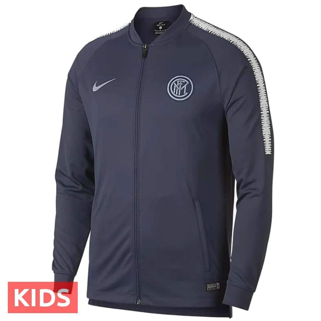 Kids Inter Milan UCL presentation soccer tracksuit 2018/19