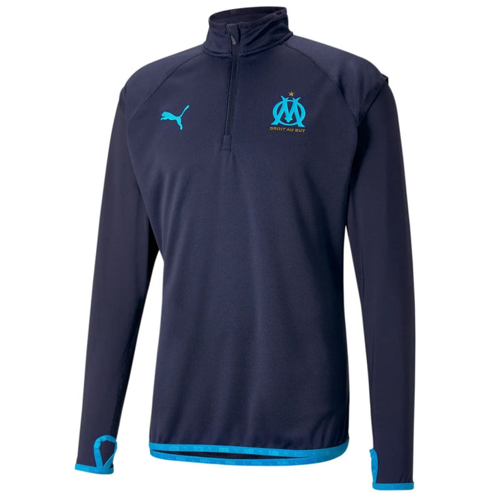 Olympique Marseille pre-match training technical tracksuit 2021 - Puma