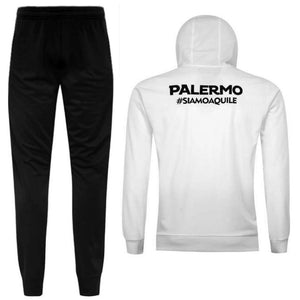 Palermo FC hooded presentation soccer tracksuit 2020/21 - Kappa - SoccerTracksuits.com