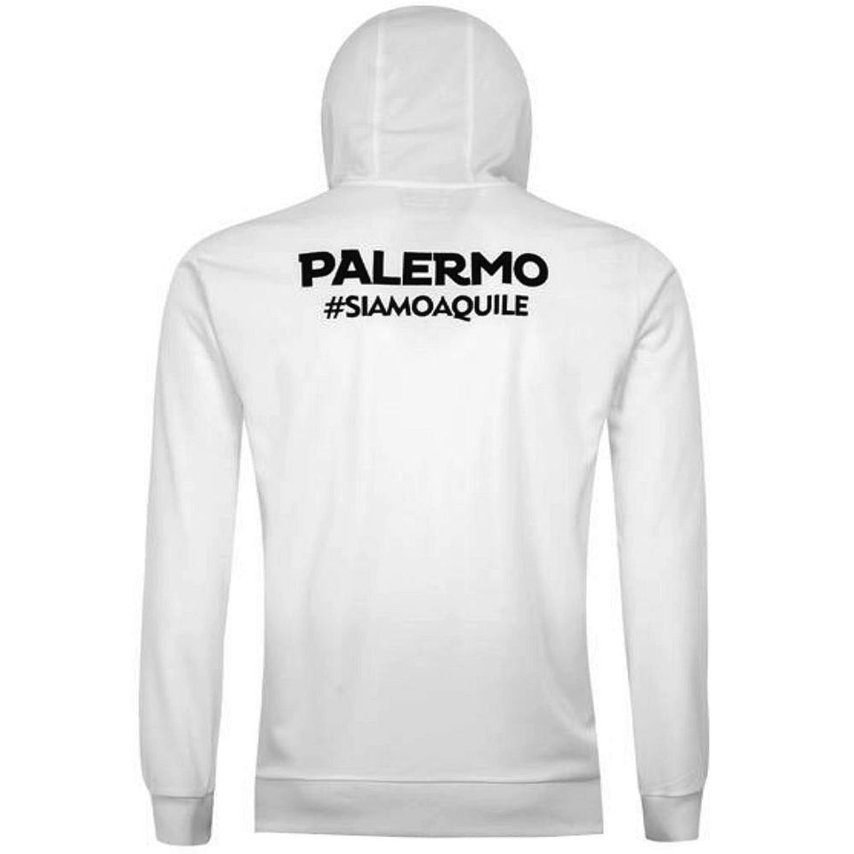 Palermo FC black hooded presentation soccer tracksuit 2020/21 - Kappa –