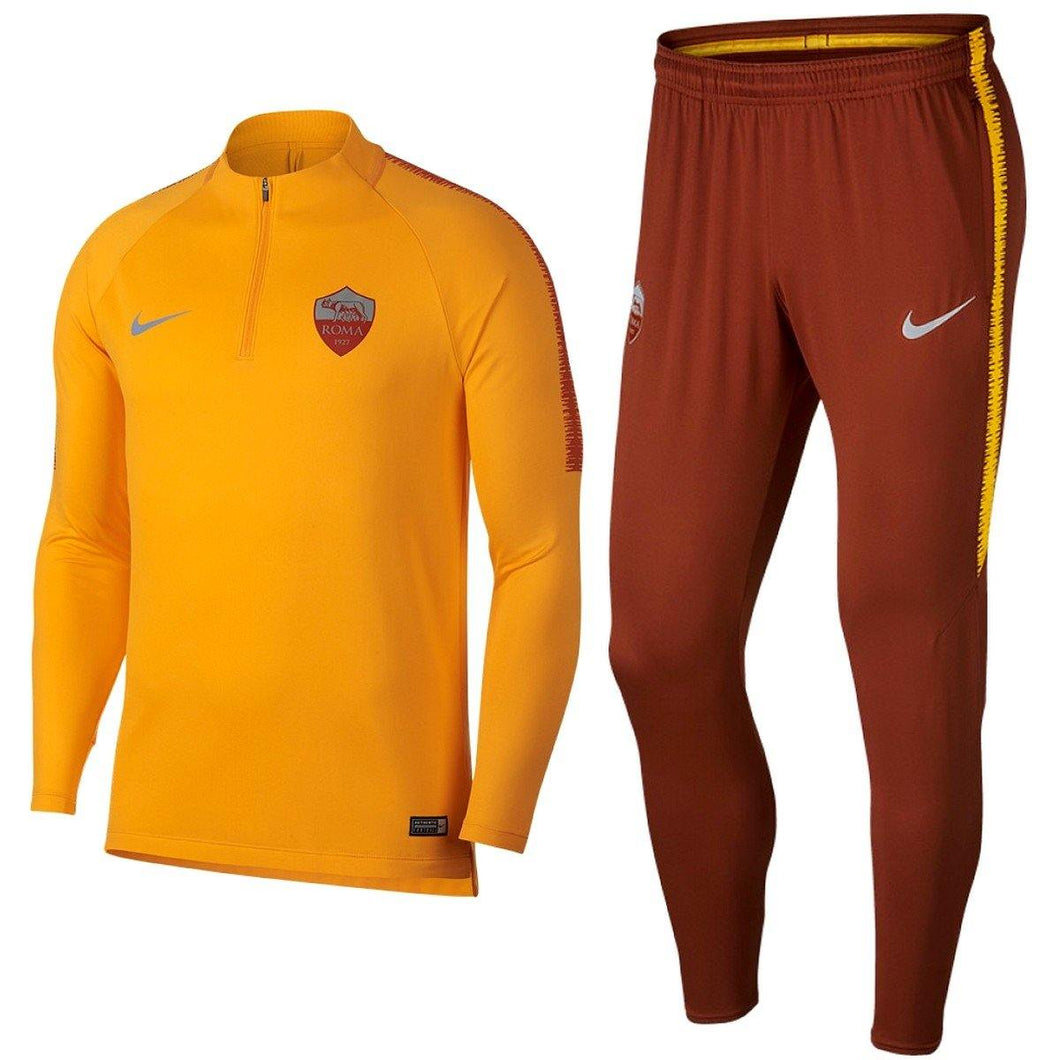AS Roma UCL training technical soccer tracksuit 2018/19 - Nike - SoccerTracksuits.com