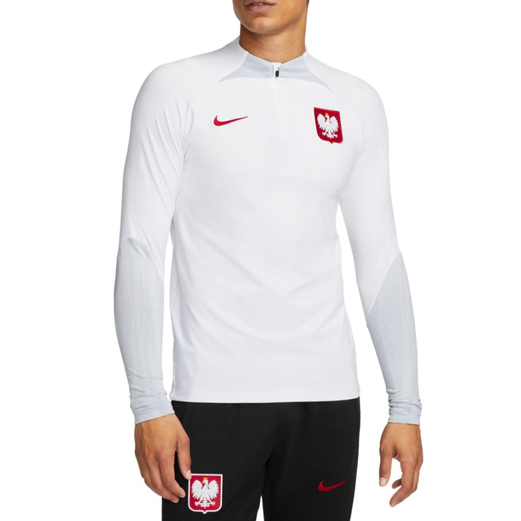 Poland training technical Soccer tracksuit 2022/23 white/black - Nike ...