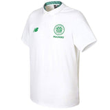 Celtic Glasgow white presentation polo shirt 2017/18 - New Balance - SoccerTracksuits.com