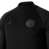 Jordan x PSG black technical soccer tracksuit UCL 2018/19 - Jordan - SoccerTracksuits.com
