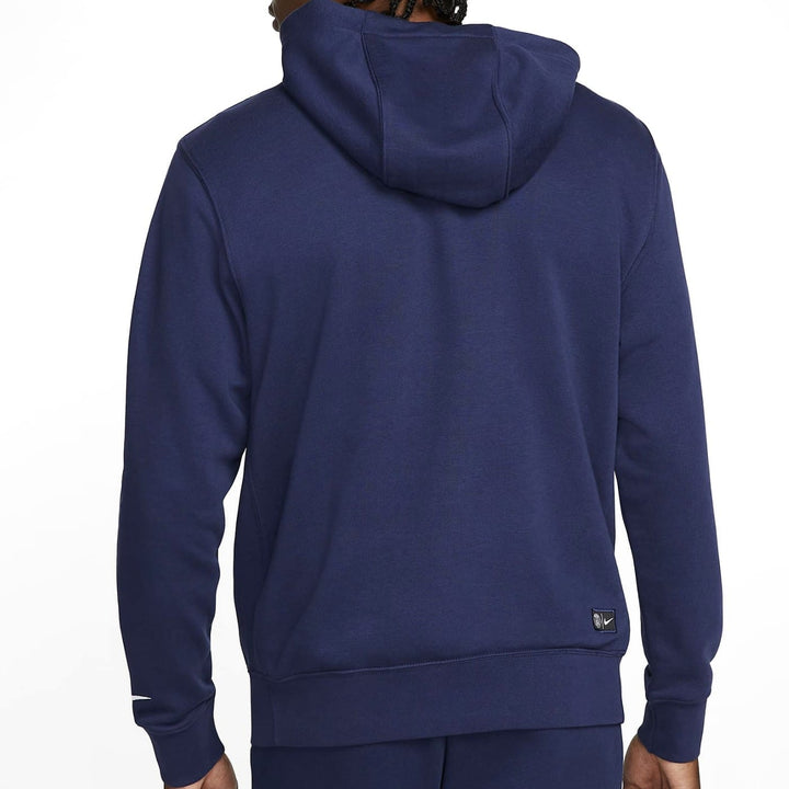PSG cotton Casual presentation tracksuit 2022/23 navy - Nike