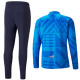 Puma Italy pre-match training suit featuring vibrant blue design and comfortable fit for athletes