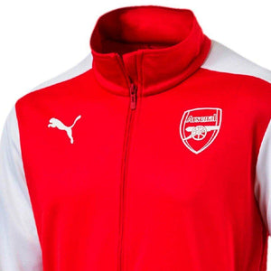 Arsenal T7 training presentation soccer jacket 2017/18 - Puma - SoccerTracksuits.com