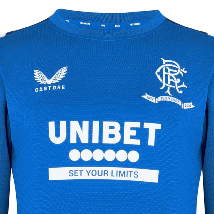 Rangers Glasgow royal blue training sweat tracksuit 2022 - Castore