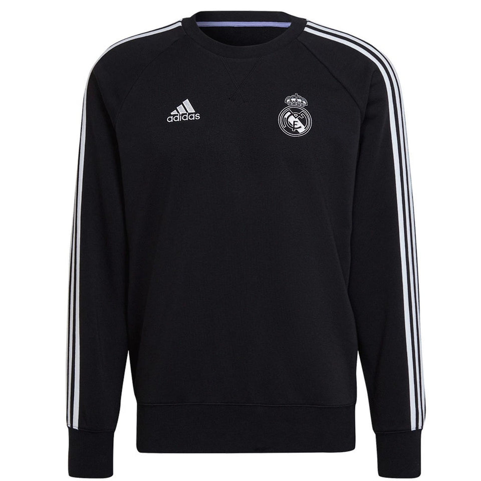 Real Madrid black/white training sweat Soccer tracksuit 2022/23 - Adidas