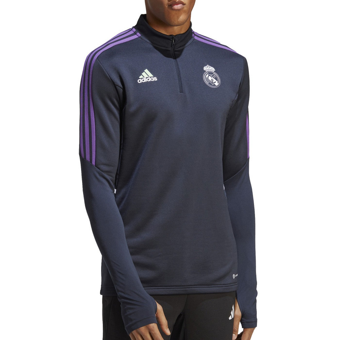 Real Madrid Soccer navy training technical tracksuit 2023 - Adidas ...