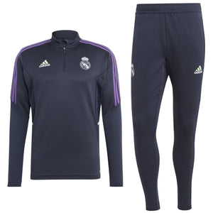 Real Madrid Soccer navy training technical tracksuit 2023 - Adidas