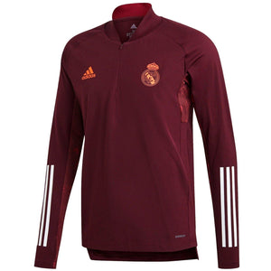 Real Madrid red training technical soccer tracksuit UCL 2020/21 - Adidas - SoccerTracksuits.com