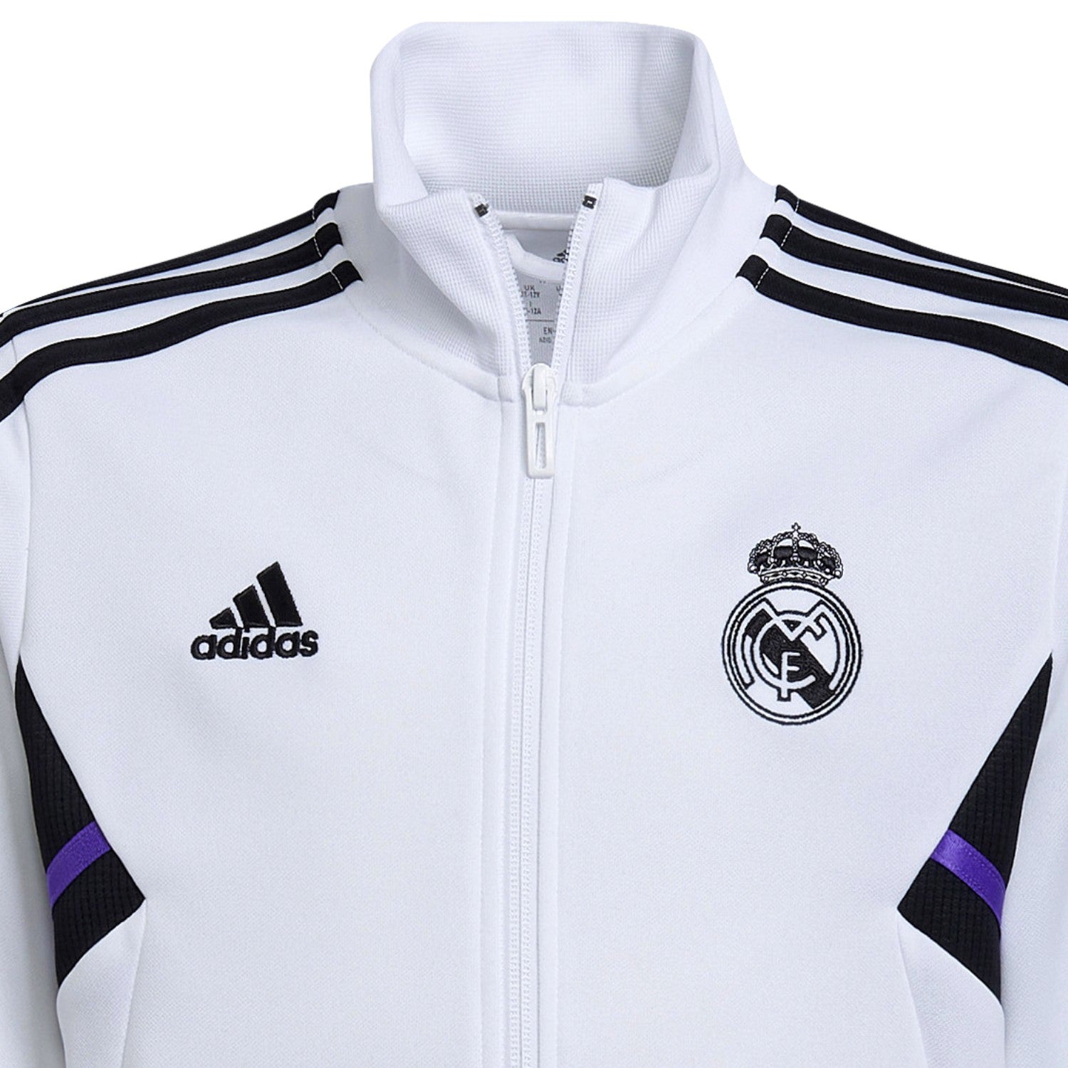 Adidas Tracksuits Boys White Adidas Jacket Kids Real Madrid White