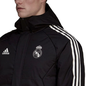 Real Madrid winter training bench parka jacket 2022/23 - Adidas