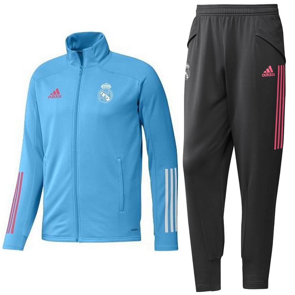 Real Madrid training presentation Soccer tracksuit 2021 - Adidas - SoccerTracksuits.com