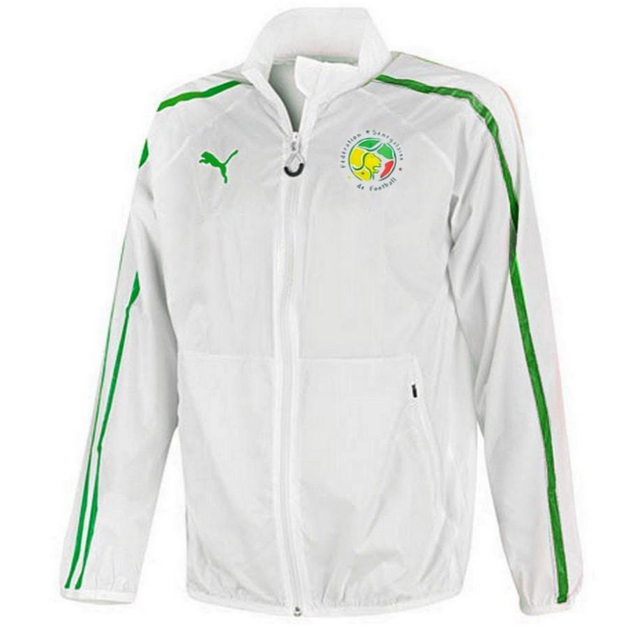 Senegal national team Presentation Anthem soccer jacket 2015 - Puma - SoccerTracksuits.com