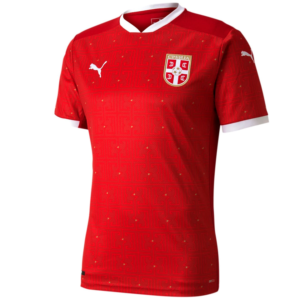 Serbia national team Home soccer jersey 2020/21 - Puma