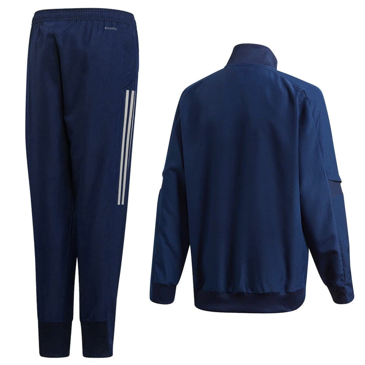 Kids - Spain navy presentation Soccer tracksuit 2020/22 - Adidas