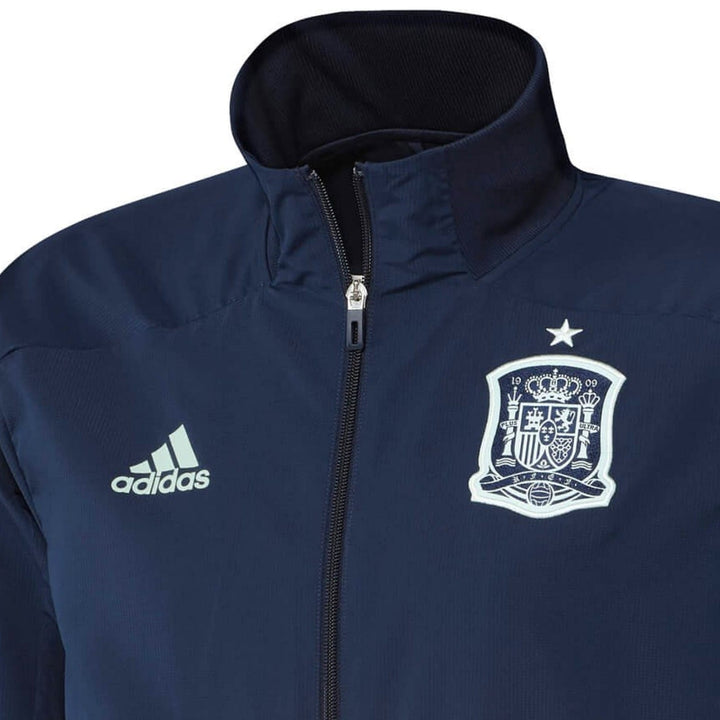 Spain navy presentation Soccer tracksuit 2020/21 - Adidas