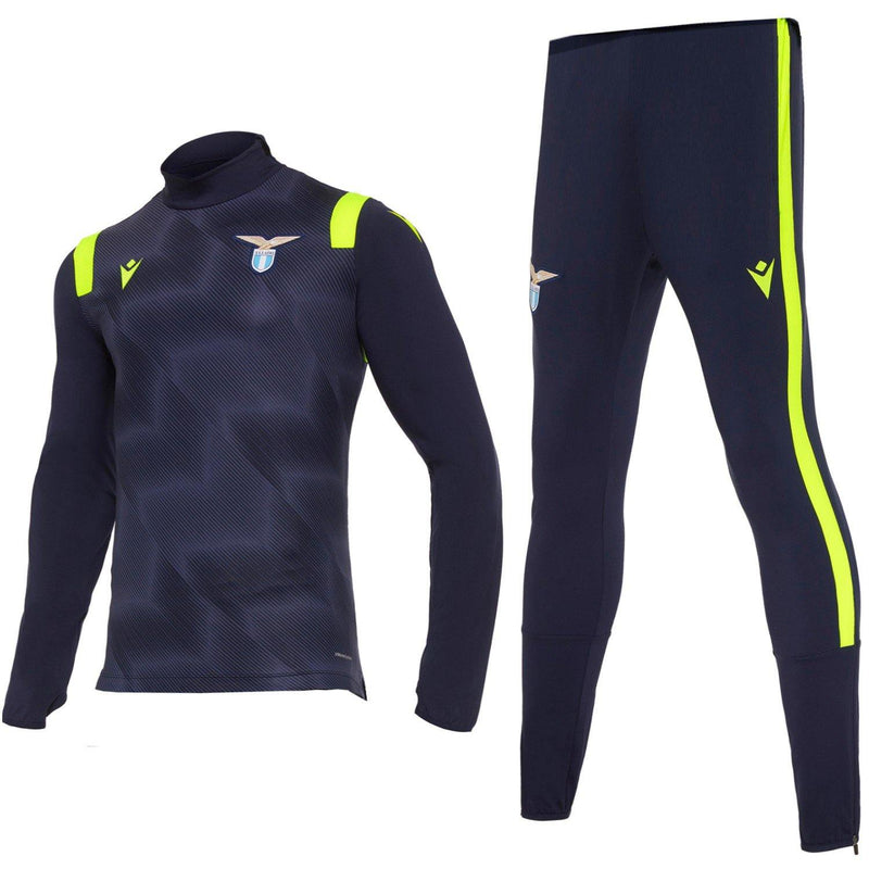 SS Lazio Navy Training Tracksuit 2020/21 - Macron
