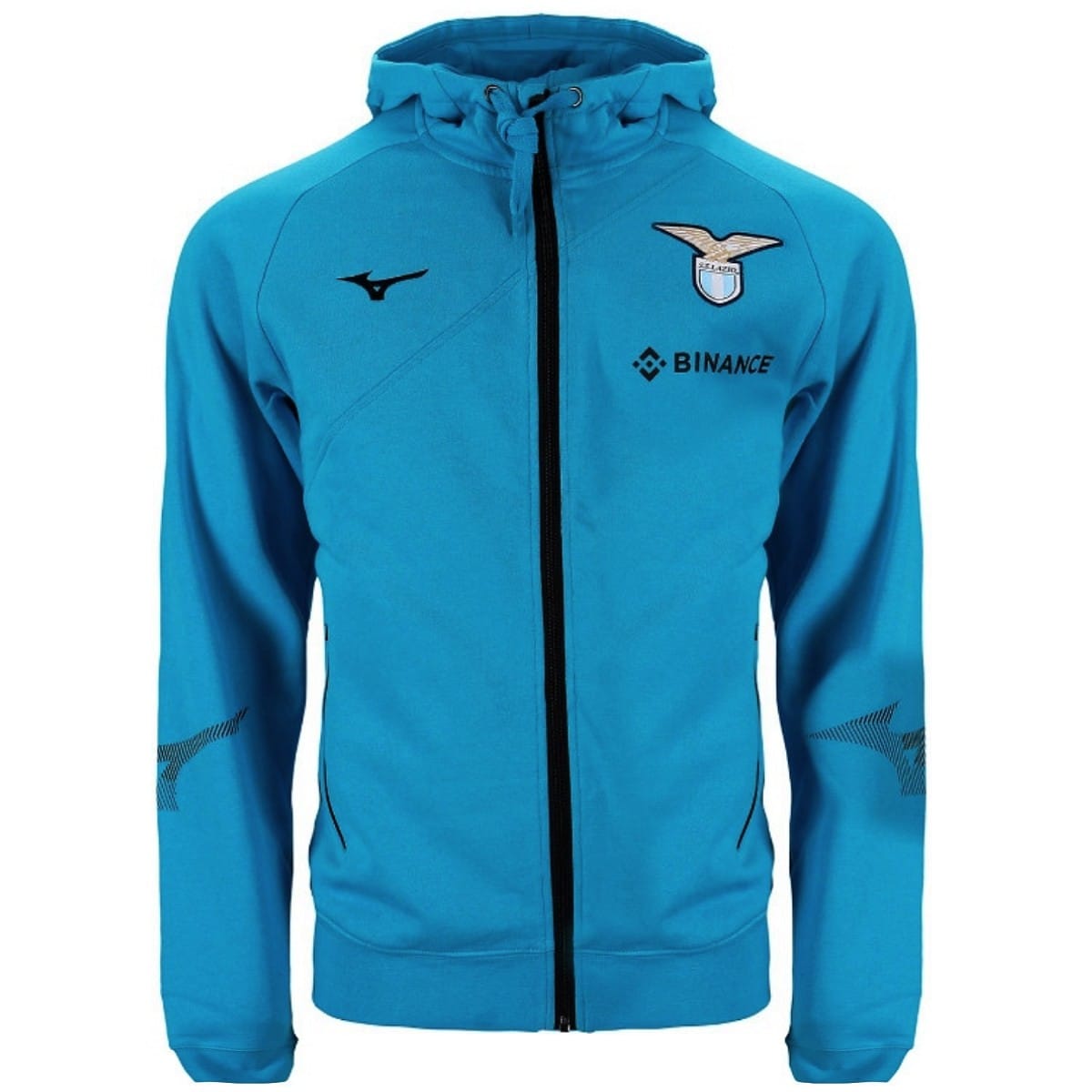 SS Lazio hooded cotton presentation tracksuit 22/23 light blue