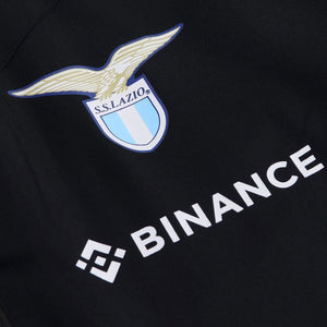 SS Lazio black presentation Soccer tracksuit 2022/23 - Mizuno
